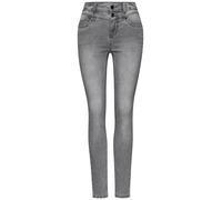 Street One Damen Slim Fit Jeans 3716714 Grau (Mid Grey Washed) 32W / 30L