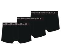 3er-Set Boxershorts aus Jersey S schwarz 2132223.9999.S