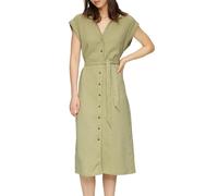 QS Ärmelloses Hemdblusenkleid mit Bindegürtel