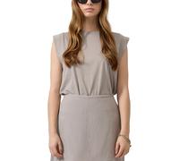 Rundhalsshirt QS, Damen, Gr. XL (42), grau, Jersey, Obermaterial: 100% Baumwolle, unifarben, körpernah hüftbedeckend, Rundhals, abgesteppte Kante, Shirts Rundhalsshirt, Sommertop mit Rundhals (8624265