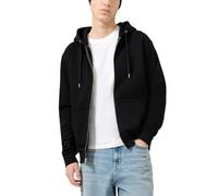 s.Oliver Herren Sweatjacke Basic mit Kapuze 60% Baumwolle/40% Polyester Schwarz Größe S