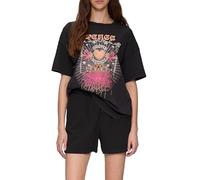 QS Baumwoll-T-Shirt im Loose Fit mit Front-Print