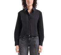 Baumwollbluse 38 schwarz 2174125.9999.38