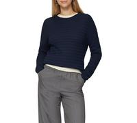 QS Baumwollmix-Pullover mit Strukturmuster