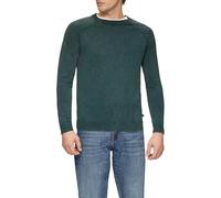 Baumwollpullover im Used-Look S grün 2153085.7699.S