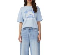 QS Baumwollshirt mit Frontprint