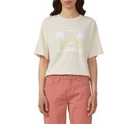 Baumwollshirt mit Frontprint XXL beige 2167422.08D0.XXL
