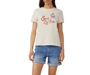 QS Baumwollshirt mit Frontprint