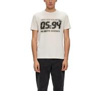 QS Baumwollshirt mit Grafik-Print