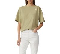 QS Baumwollshirt mit Rückenprint