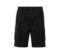 Cargo-Short aus strukturierter Ware M schwarz 2169408.9999.M