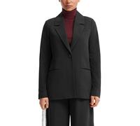 Blazer mit Reverskragen aus Interlockjersey 42 schwarz 2170524.9999.42