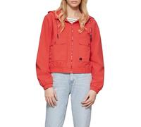 QS Blouson aus Baumwolle mit Kapuze rot XL