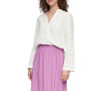 Bluse aus Leinenmix 44 creme