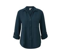 qs - Bluse blau - Gr. - 32