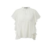 qs - Bluse creme - Gr. - 40