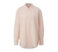 qs - Bluse orange|weiß - Gr. - 40