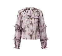 Chiffonbluse mit Rüschen 34 pink|mehrfarbig 2174139.46A0.34