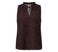 qs - Bluse rot|schwarz - Gr. - 34