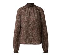 qs - Bluse schwarz|mehrfarbig - Gr. - 38