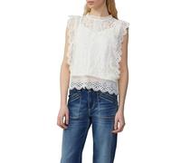 QS Damen 2162734 Blusentop mit Spitze, 0200, 44