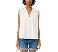 qs - Bluse creme - Gr. - 40