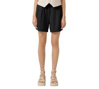 QS Bundfalten-Shorts aus Leinenmix