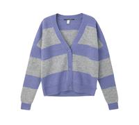 QS by s.Oliver Damen Strickjacke / Pullover (L, grau-lila) lila L