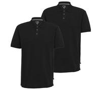 QS by s.Oliver Herren Poloshirt (DE/NL/SE/PL, Alphanumerisch, XL, Regular, Regular, 2 x schwarz)