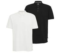 QS by s.Oliver Herren Poloshirt (DE/NL/SE/PL, Alphanumerisch, XL, Regular, Regular, Schwarz/Weiß)
