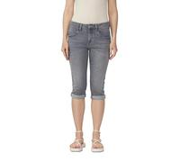 QS Capri-Jeans Catie/Slim Fit/Mid Rise steingrau 34