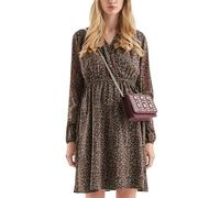 qs - Kleid schwarz|mehrfarbig - Gr. - 34
