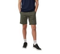 QS Chino-Shorts John aus Baumwollstretch mit fixiertem Turn-up
