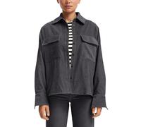 Cord-Overshirt mit Brusttaschen 32 grau 2170002.9859.32