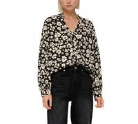 QS Crêpe-Bluse mit Allover-Print