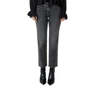 Cropped Jeans CATIE / Slim Fit / Mid Rise / Relaxed Straight Leg 42 grau 2179499.97Z4.42