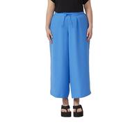 Culotte aus leicht strukturiertem Viskosemix 52 blau 2183696.5443.52