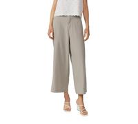 s.Oliver - Culotte aus Leinenmix grau mehrf. - Gr. - 42