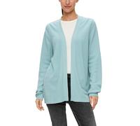 QS Damen 2140706 Strickjacke, Türkis, S EU