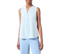 QS Damen 2141786 Bluse ärmellos, Türkis, 34