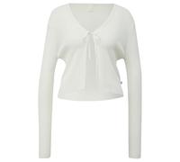 Strickjacke aus Viskosemix XXL creme