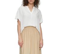 QS Damen 2146256 Blusenshirt Kurzarm, weiß 0100, 42