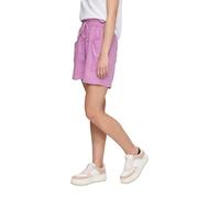QS Loose Fit Shorts mit elastischem Bund in Lila, Größe 42