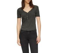 QS Damen 2147429 T-Shirt in Rippware, 9999, XXL