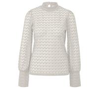 QS Damen 2158339 Langarmshirt mit Strukturmuster, 0510, Large