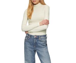 QS Damen 2158369 Langarmshirt Mit Stehkragen, 510, XL EU