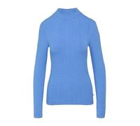 QS Damen 2158369 Langarmshirt mit Stehkragen, 5361, Medium