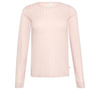 s.Oliver - Leicht transparentes Longsleeve mit Drop Needle Struktur pink - Gr. - M
