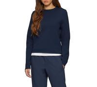 QS Damen 2158420 Sweatshirt, 5872_tiefblau, M EU