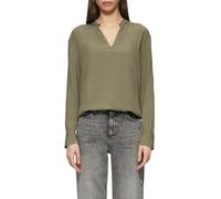 QS Damen 2161311 Bluse Langarm, 7854_tannengrün, 40 EU